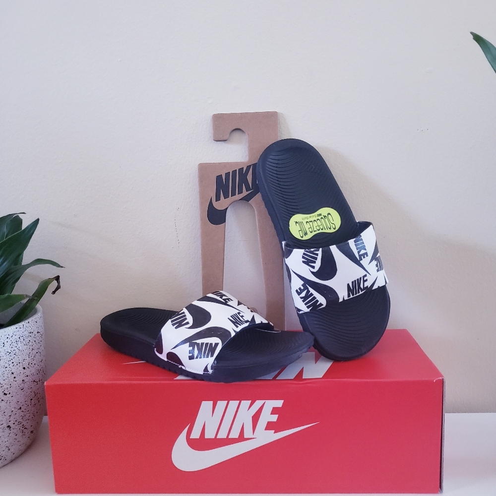 ✔NIKE NEW IN BOX KAWA SLIDE SE JDI Unisex Monogram - Size 13C